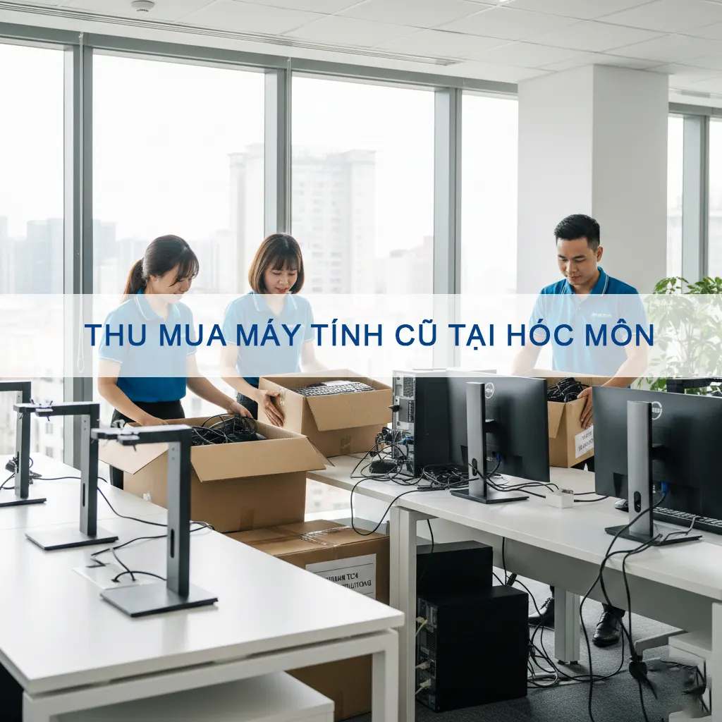 Thu mua máy tính cũ tại Hóc Môn – Có mặt sau 15 phút tại Phan Văn Hớn, Xuân Thới Thượng