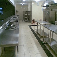 Bàn Bếp Inox Nhà Hàng Thanh Lý